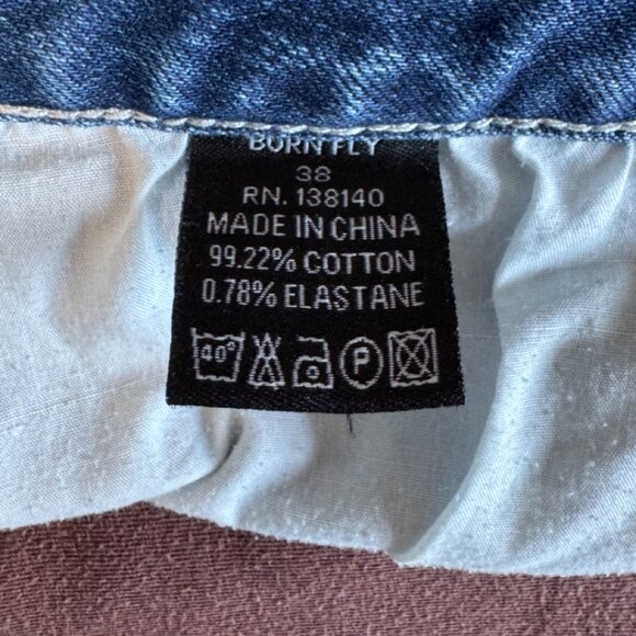 VINTAGE Born Fly Jean Shorts Distressed Sour Patch Candy Theme JNCO Y2K SKATER - Picture 6 of 14